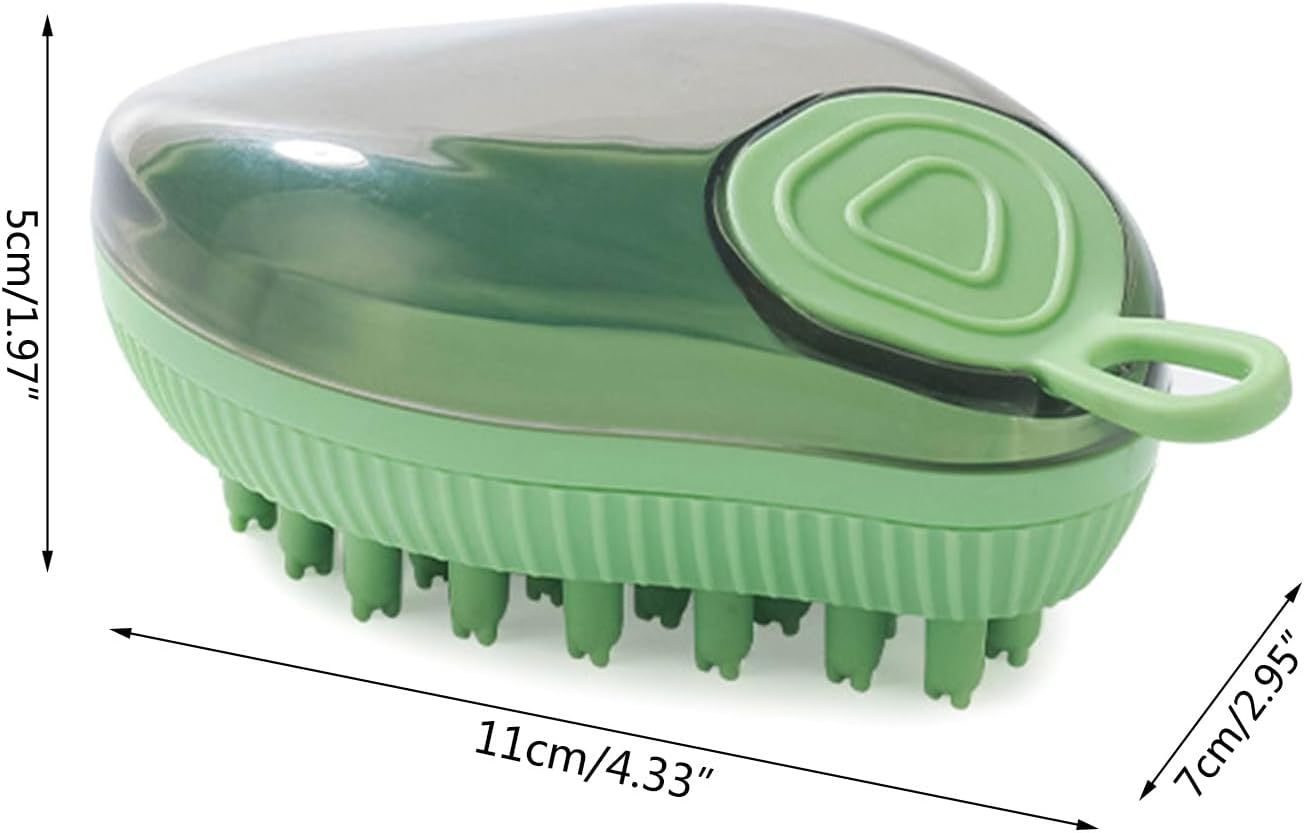Dog Grooming Brush For Showers, Baths and Day to Day Use
