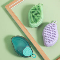 Dog Grooming Brush For Showers, Baths and Day to Day Use