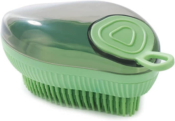 Dog Grooming Brush For Showers, Baths and Day to Day Use